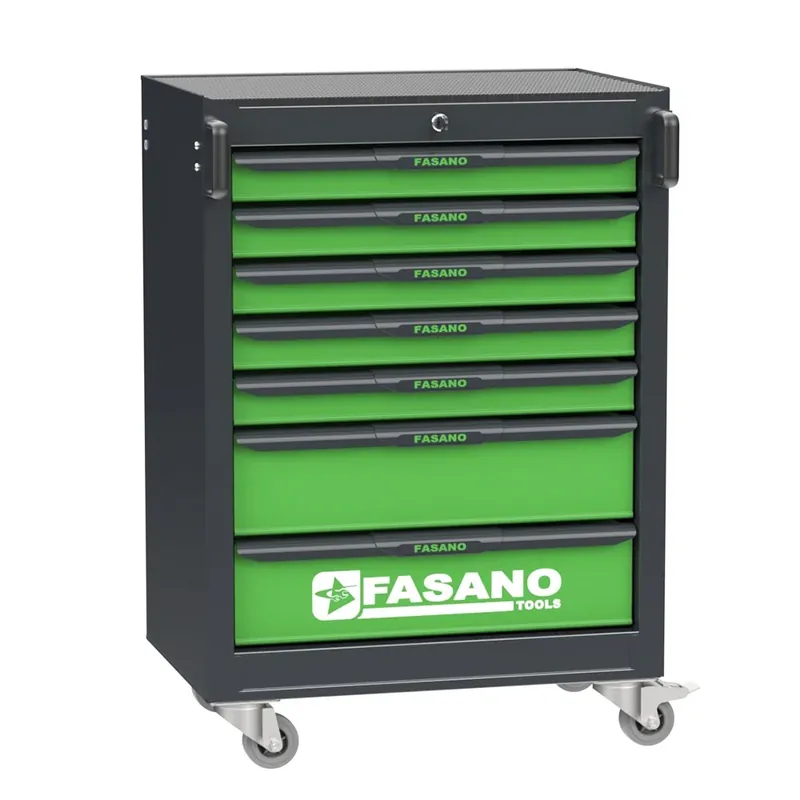 Neu Carrello 7 cassetti Arredo Officina Fasano Tools FG 116V/7G