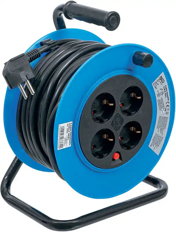 Günstig AVVOLGICAVO, 3 X 1,5 MM², 4 PRESE, IP 20, 3000 W 15mt. BGS3360