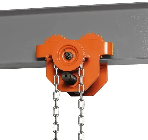 Neu Im Sortiment CARRELLO PORTA-PARANCO A CATENA- PORTATA 5000 KG HFW 5 Unicraft