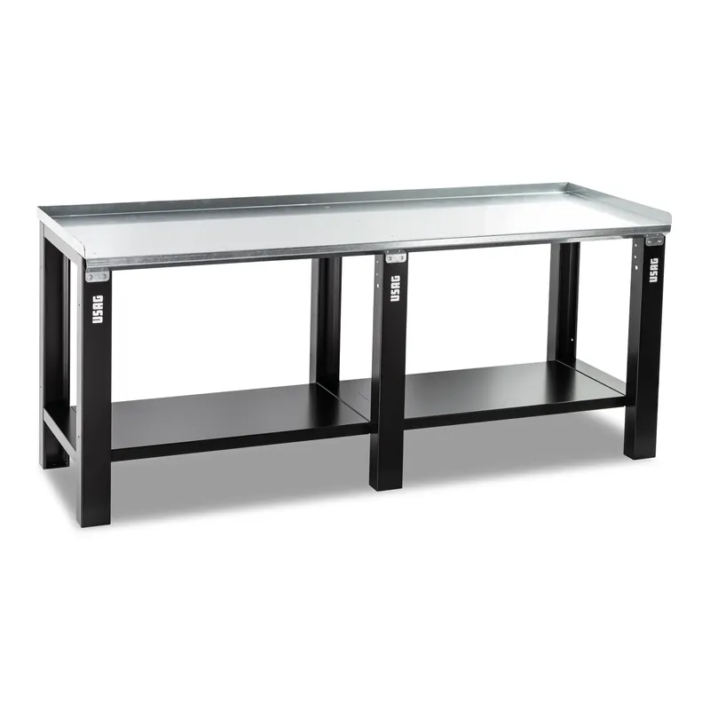 Neue Kollektion Banco da lavoro Usag 506 TA Piana Zincata 2 mt.