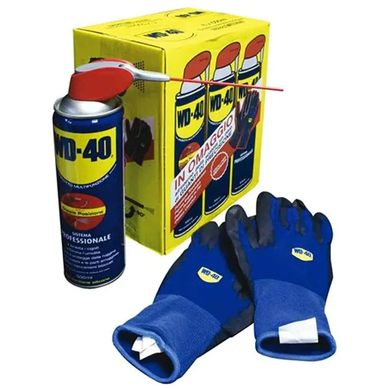 Wochenendangebot Wd40 Spray 500ml conf. 6pz. + Guanti Omaggio PROMO