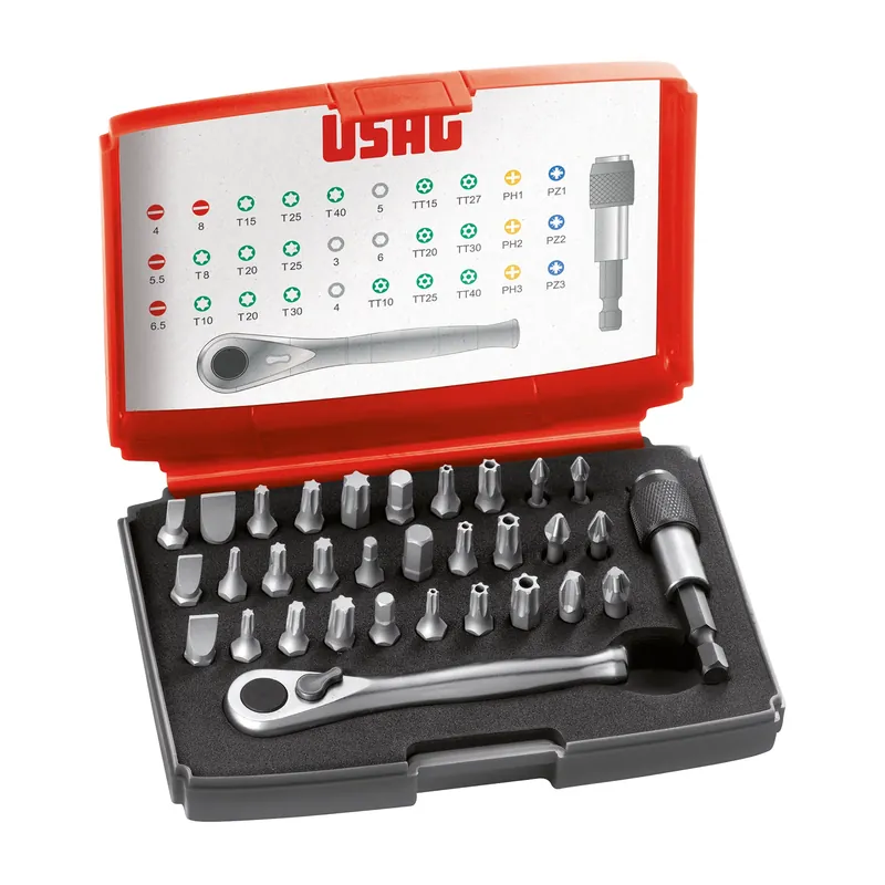 Set cricchetto 1/4" Usag 692 J32 Aktuell
