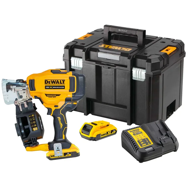 Markenware Chiodatrice per tetti 18V XR DeWalt da 19 a 45mm SET 2 batterie 2Ah DCN45RND2-QW