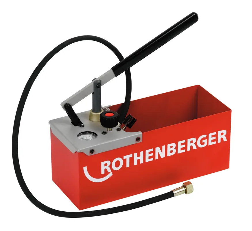 Zertifiziert Pompa provaimpianti TP25, manuale ROTHENBERGER