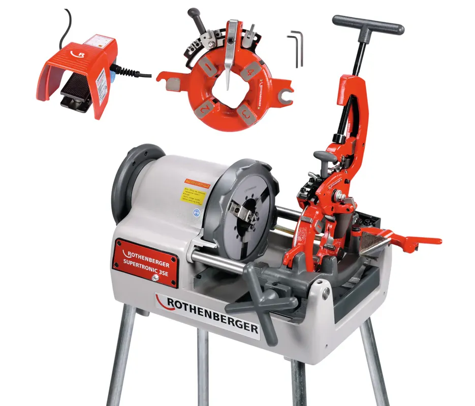 Knallerangebot Filiera da banco SUPERTRONIC 3 SE, 1/2 - 3" ROTHENBERGER