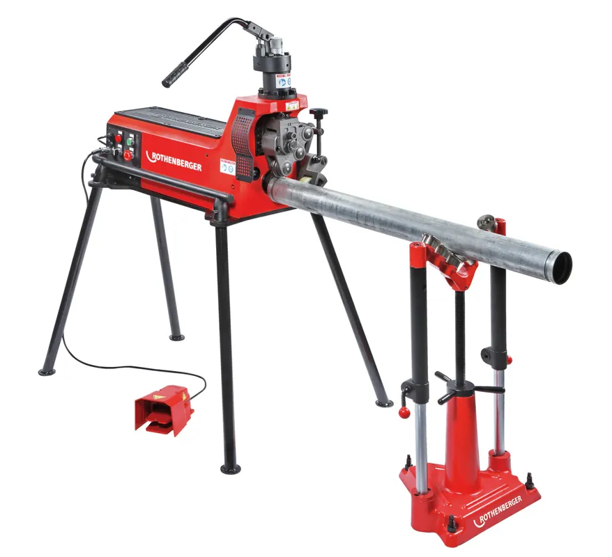 Scanalatrice a rulli da banco, ROGROOVER 1-12", 230 volt, 50 Hz ROTHENBERGER Top-Seller