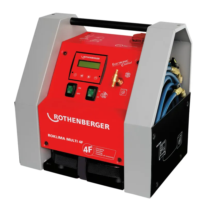 Dispositivo di manutenzione della refrigerazione/condizionamento completamente automatico Roklima Multi 4F ROTHENBERGER Must-Have