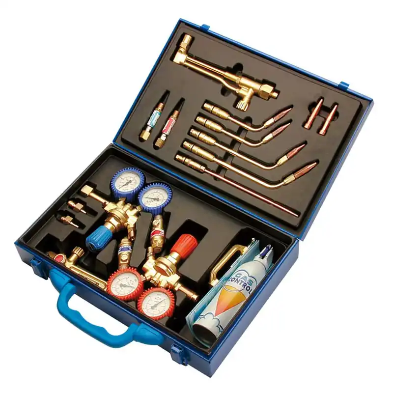Jetzt Kaufen KIT IN CASSETTA MAXI ACETILENE CON RIDUTTORI Oxyturbo