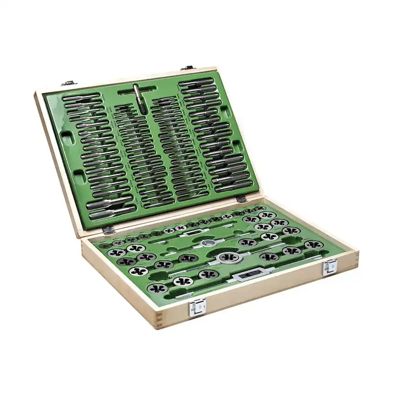 Jetzt Bestellen SET MASCHI E FILIERE IN ACCIAIO A CROMO E ACCESSORI -110PZ Fasano Tools FG 70/S110