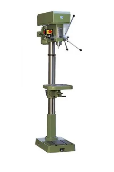 Schneller Versand Trapano a colonna LTF professionale con tavola porta pezzi foratura 32mm 400v