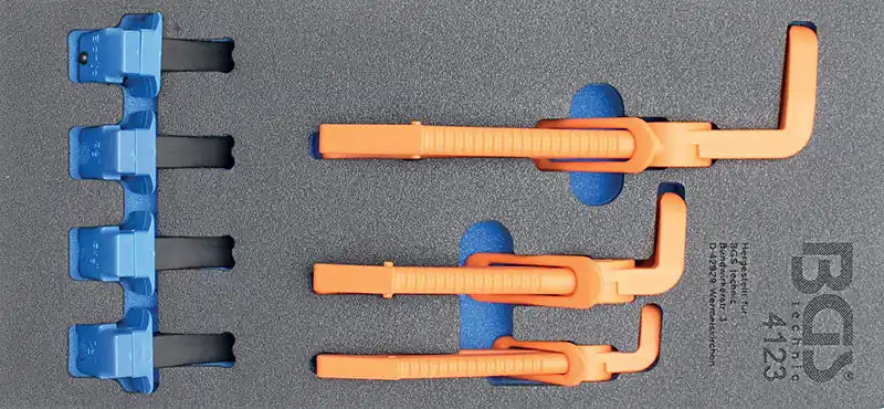MODULO PER CARRELLO 1/3, 7 PEZZI, STRINGITUBO BGS4123 Nur Heute