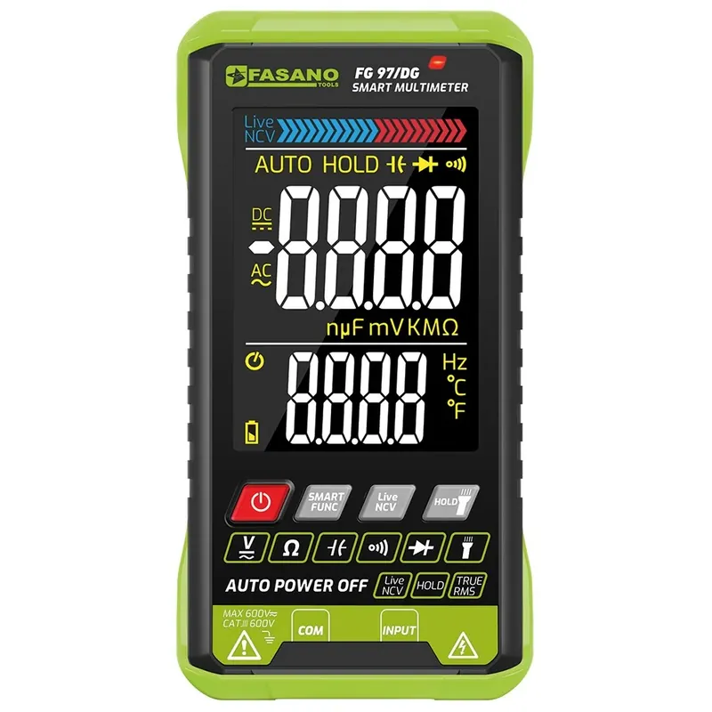 MULTIMETRO DIGITALE DC/AC – OHM FG 97/DG Begrenztes Angebot