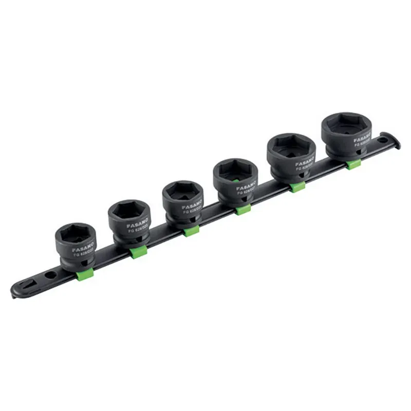 Direktkauf SET CHIAVI A BUSSOLA ESAGONALI RINFORZATE 1/2"-SERIE EXTRA PIATTA Fasano FG 628/S6