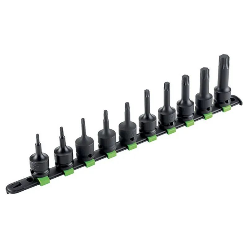 SET INSERTI A BUSSOLA IMPACT CON IMPRONTA TORX - 1/2" Fasano FG 152/RTXS10 Preisknaller