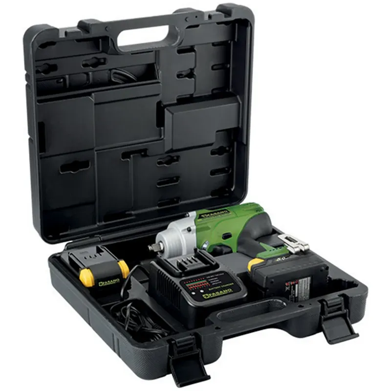Geprüft AVVITATORE A PERCUSSIONE A BATTERIA - 18V, 5.0A H(DOTATO DI 2 BATTERIE) Fasano FG 166/LT2
