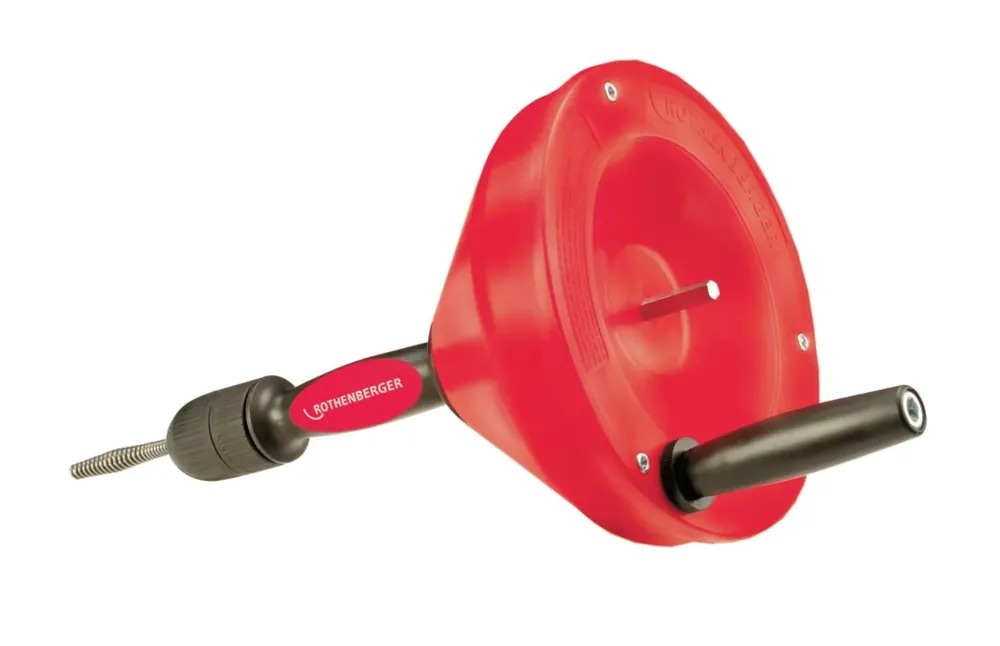 Apparecchio sturatore manuale ed elettrico ROSPI 6 H+E Plus 4,5 MT. ROTHENBERGER Abverkauf