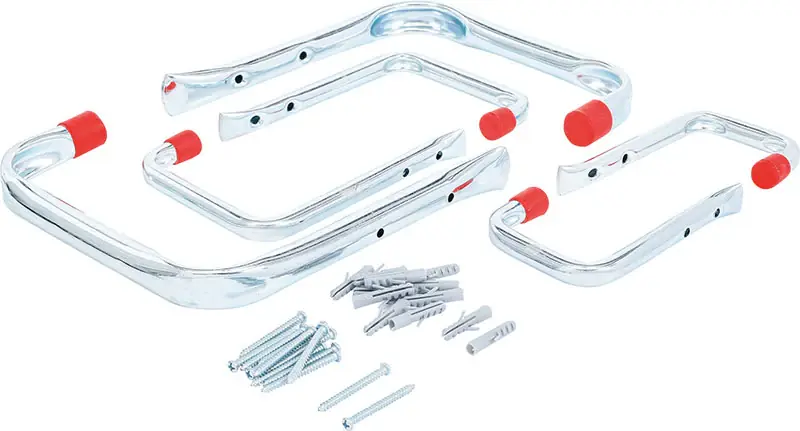 SET 6 PEZZI, GANCI DA PARETE BGS88300 Preisreduziert