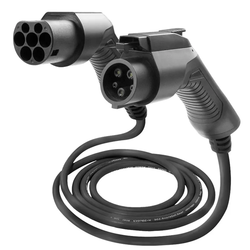 CAVO ELETTRICO DI RICARICA PER AUTO, 7.5KW, 32 A, DAL TIPO 1 AL TIPO 2 (SINGLE-PHASE) JBM 54054 Letzte Chance