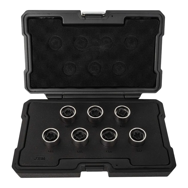 Zertifiziert SET DI 7 CHIAVI PER BULLONE DI BLOCCO RUOTA PER OPEL/VAUXHALL 54811 JBM