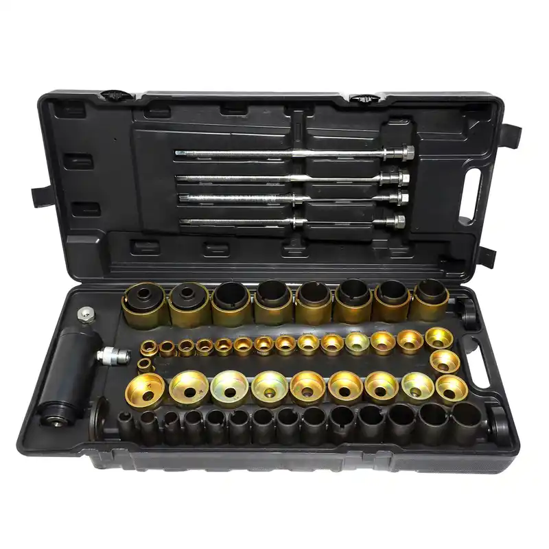 Neue Kollektion SET IDRAULICO PER L'ESTRAZIONE/INSTALLAZIONE DI SILENT BLOCK E CUSCINETTI (63PCS) 55003 JBM