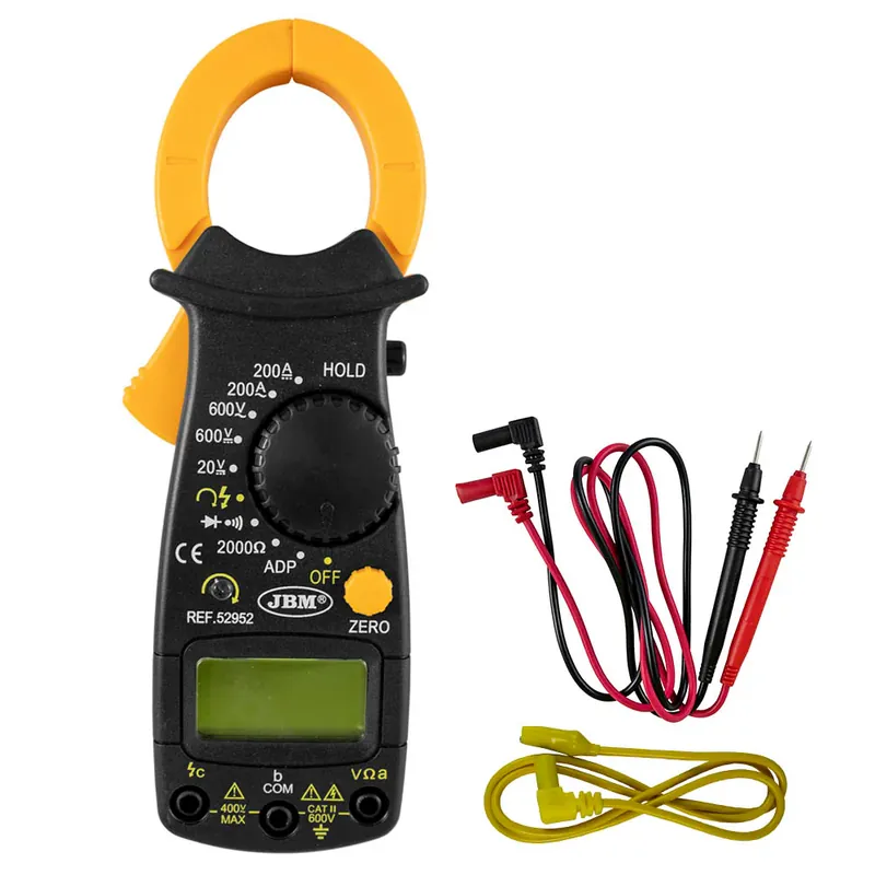 MULTIMETRO CON PINZA AMPEROMETRICA PROFESSIONALE 52952 JBM Mega-Angebot
