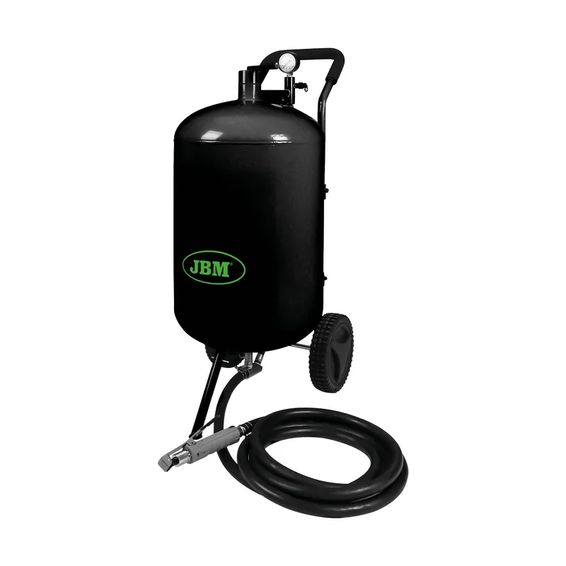 SERBATOIO PORTATILE PER SABBIATURA AD ALTA PRESSIONE – 63L 54865 JBM Must-Have