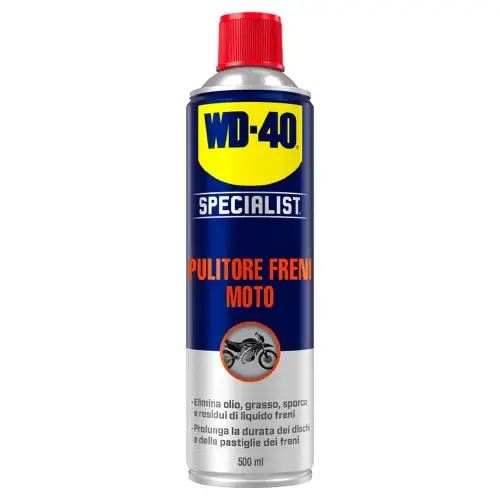 PULITORE FRENI MOTO SPRAY WD-40 SPECIALIST ML.500 Preis Gesenkt