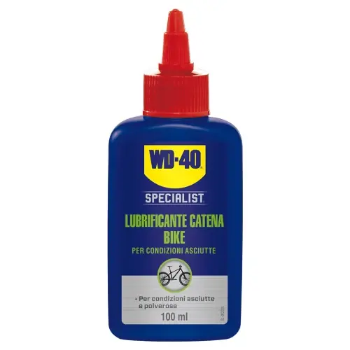 Schneller Versand LUBRIFICANTE CATENA BIKE WD-40 PER ASCIUTTO ML.100