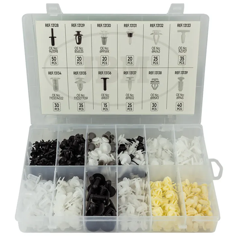 ASSORTIMENTO CLIP DI FISSAGGIO PER PEUGEOT / CITROEN 345 PEZZI 52899 JBM Preis Gesenkt