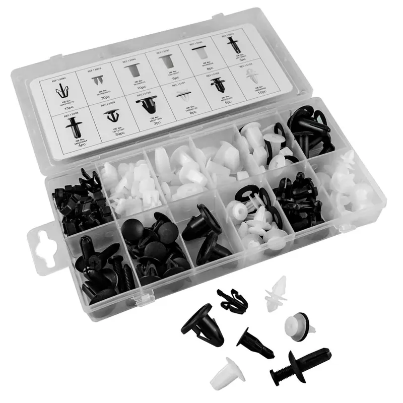 Knallerangebot ASSORTIMENTO CLIP DI FISSAGGIO PER MITSUBISHI 134 PEZZI 52895 JBM