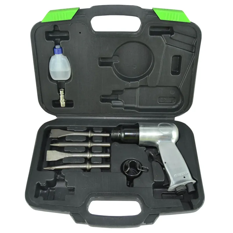 VALIGETTA DA 9 PEZZI CON MARTELLO PNEUMATICO DA 1/2" 52718 JBM Saisonangebot