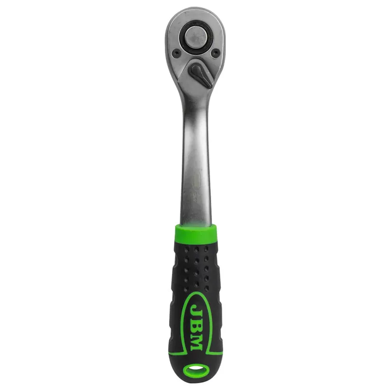 CRICCHETTO 1/2" CON TESTA A 72 DENTI 255MM - ZINCATO 54019 JBM Nur Heute