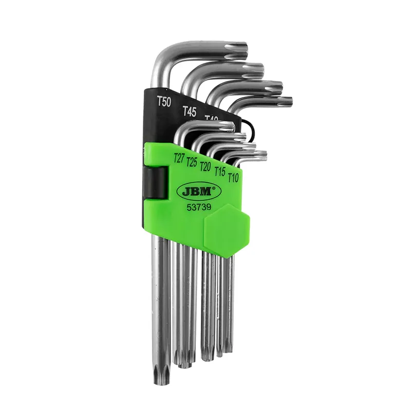 Schnäppchen SET DI 9 CHIAVI TORX LUNGHE 53739 JBM