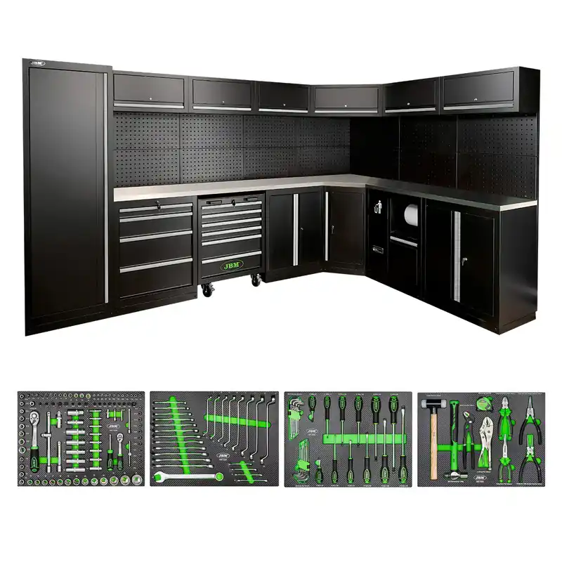 SET DI MOBILI MODULARI (43 PEZZI) - ARGENTO SERIE587S JBM Bestpreis