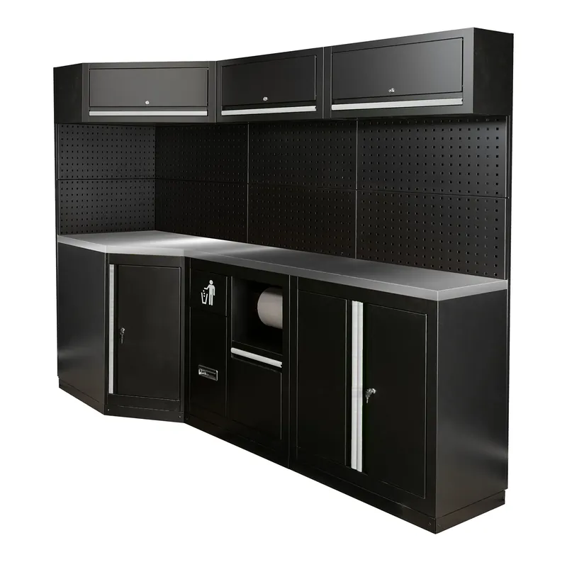 Saisonangebot SET DI MOBILI MODULARI (22PCS) - ARGENTO SERIE589S JBM