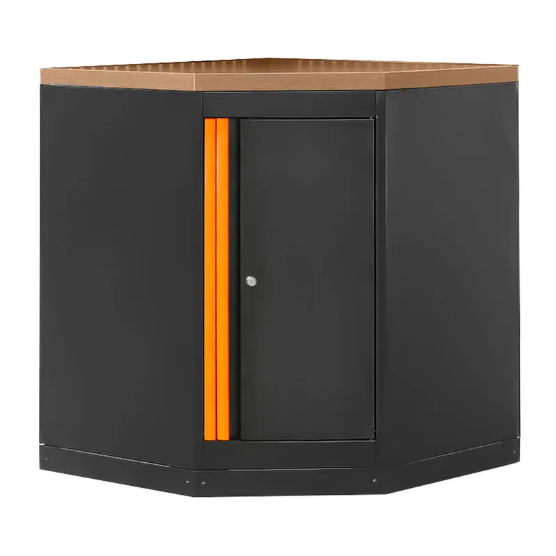 Billig ARMADIO ANGOLARE CON PANNELLO IN MDF - ARANCIONE 16492O JBM