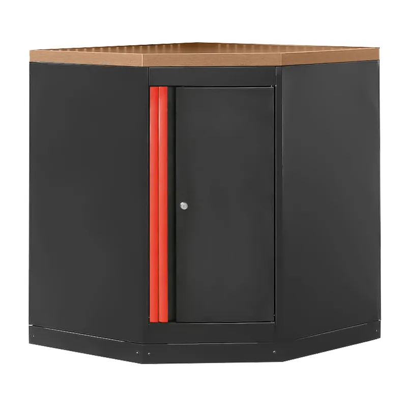 ARMADIO ANGOLARE CON PANNELLO IN MDF - ROSSO 16492R JBM Beliebt