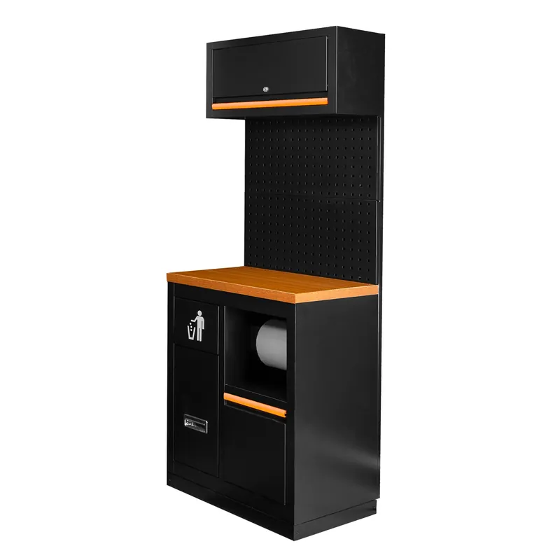 SET DI MOBILI MODULARI (7 PEZZI) - ARANCIONE SERIE524O JBM Billig