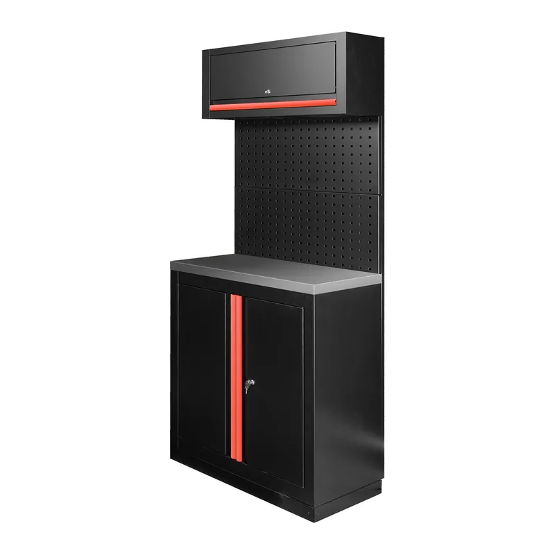 SET DI MOBILI MODULARI (7 PEZZI) - ROSSO SERIE592R JBM Preis Gesenkt