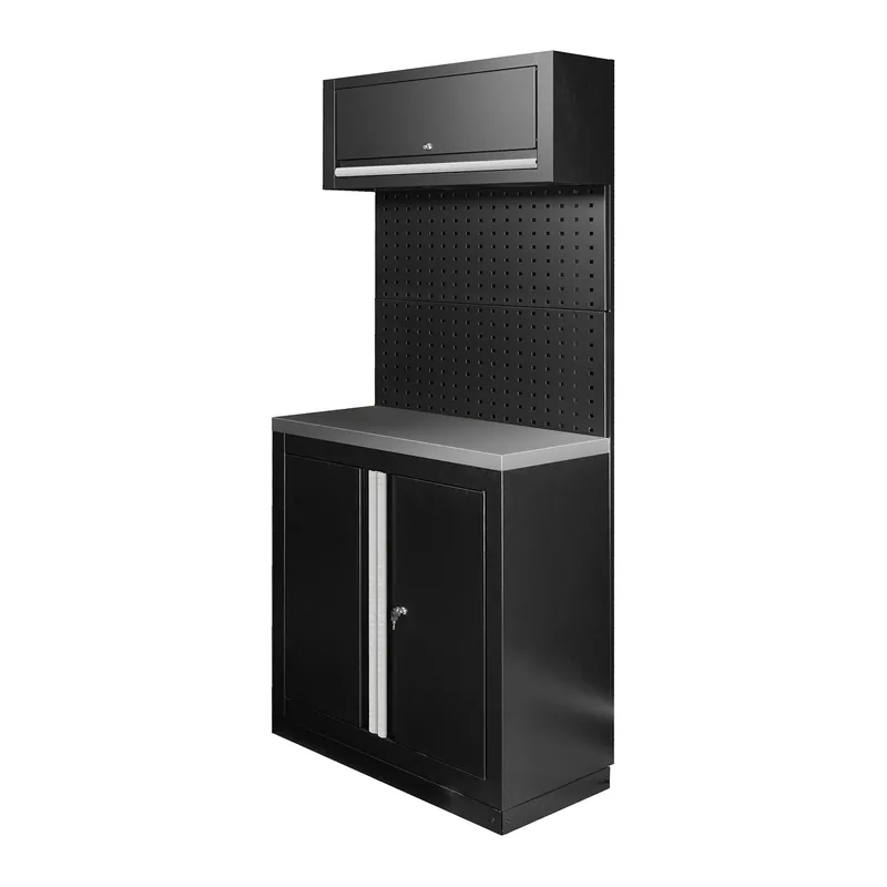 SET DI MOBILI MODULARI (7 PEZZI) - ARGENTO SERIE592S JBM Sichere Zahlung