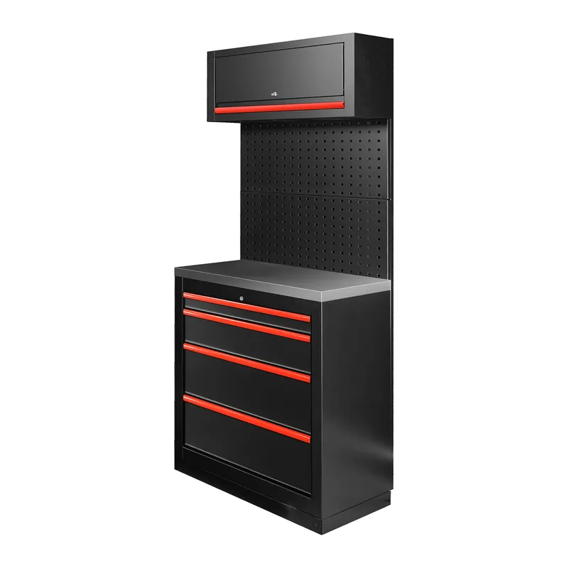 SET DI MOBILI MODULARI (7 PEZZI) - ROSSO SERIE593R JBM Schneller Versand