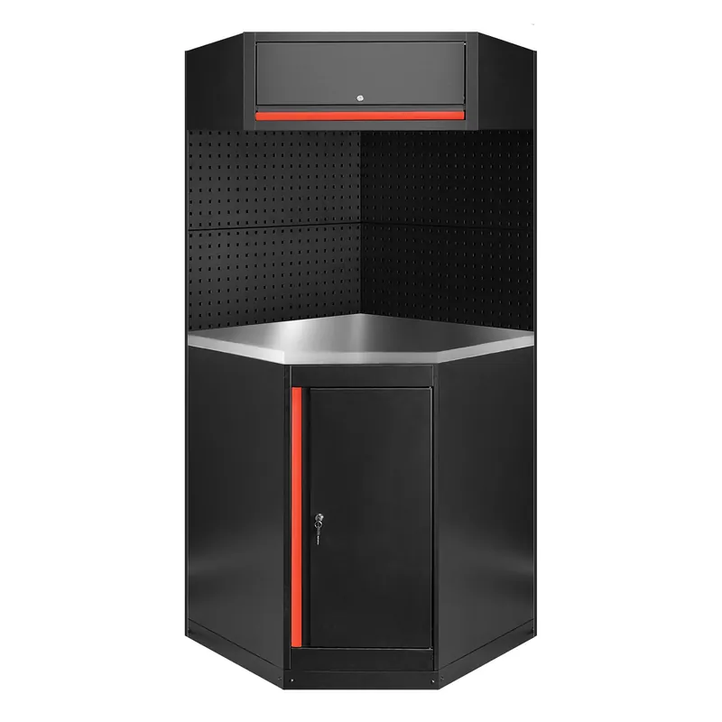 SET DI MOBILI MODULARI (11 PEZZI) - ROSSO SERIE594R JBM Günstig