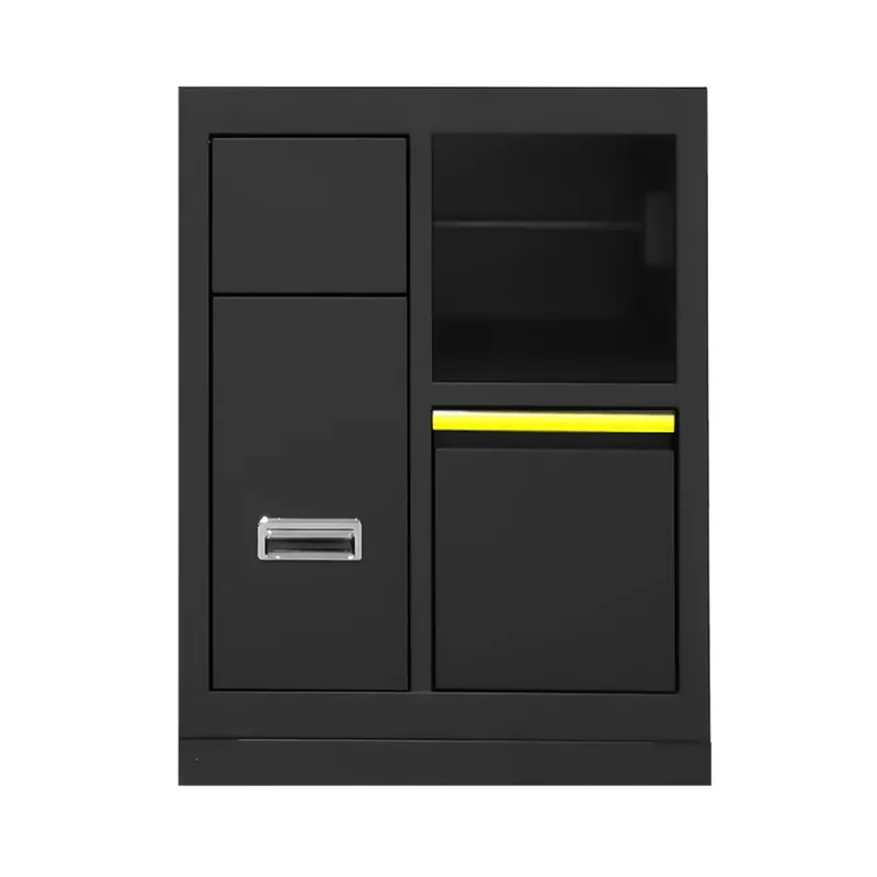 MOBILE A 3 CASSETTI CON SUPPORTO PER BOBINA DI CARTA - GIALLO 16493Y JBM Garantierte Lieferung