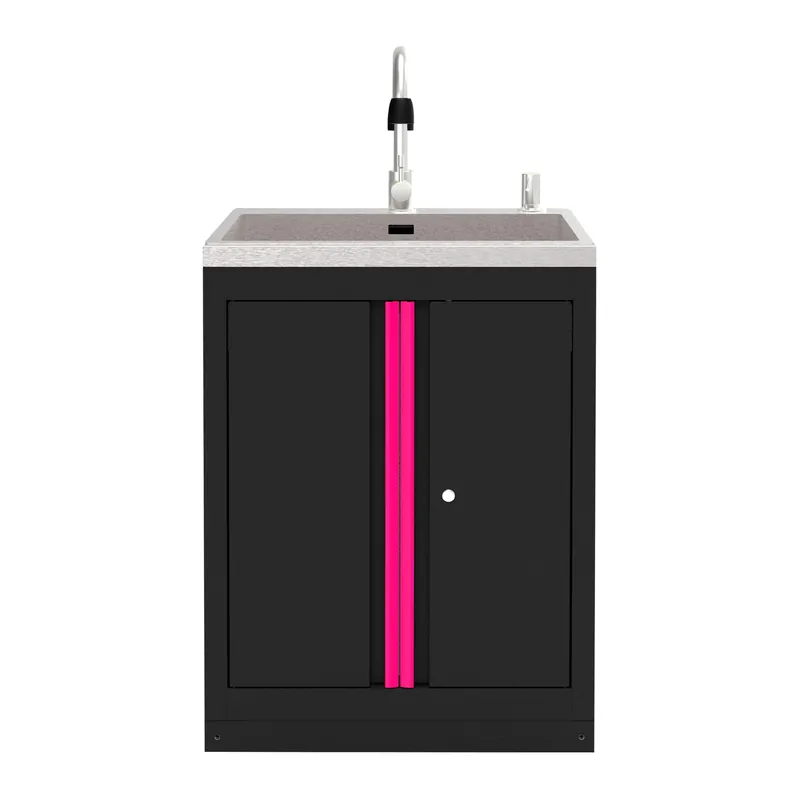 ARMADIO CON LAVELLO INTEGRATO - ROSA 18103P JBM Neu