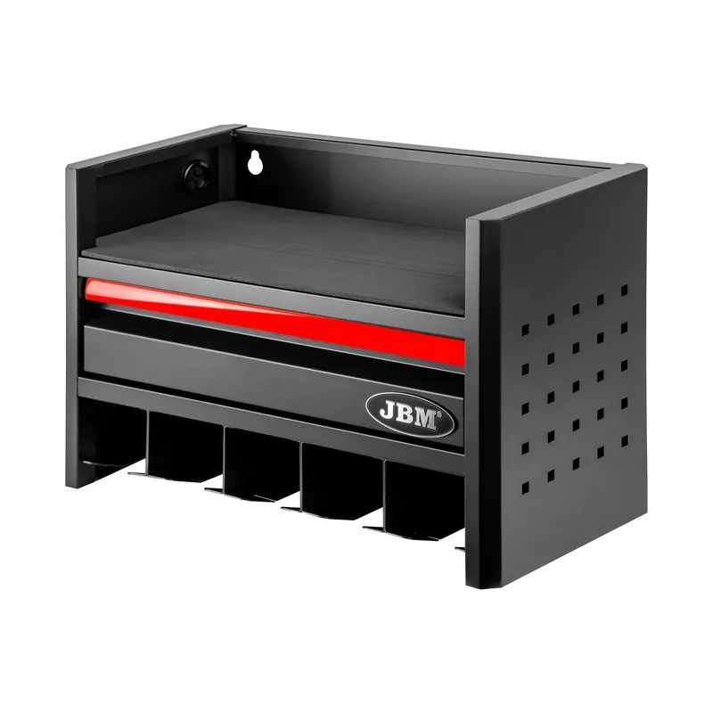 MENSOLA PER ATTREZZI ELETTRICI A 3 LIVELLI - ROSSO 54784R JBM Mega-Angebot