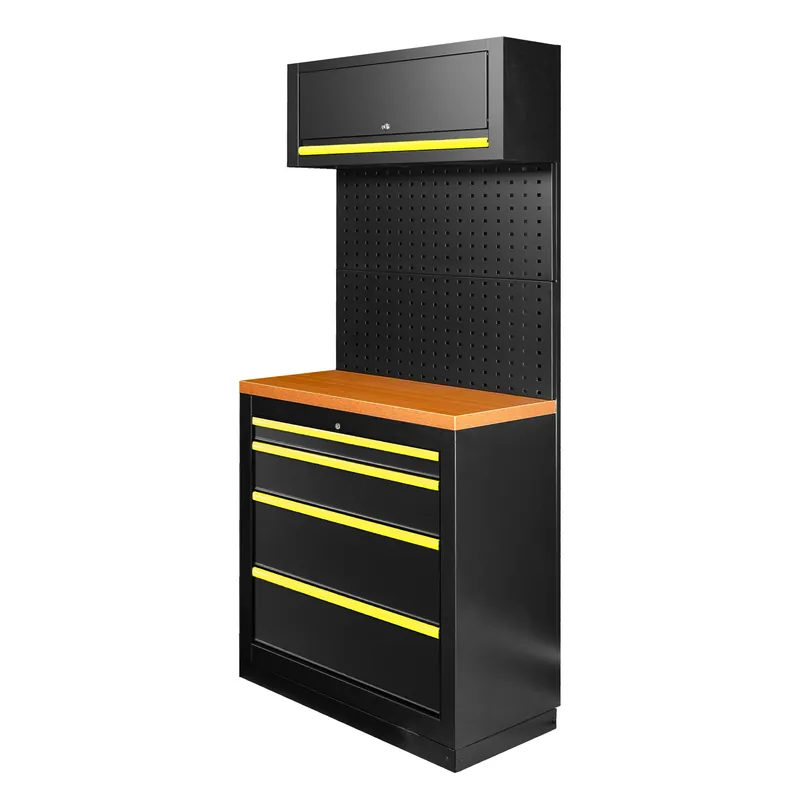 Knallerangebot SET DI MOBILI MODULARI (7 PEZZI) - GIALLO SERIE526Y JBM