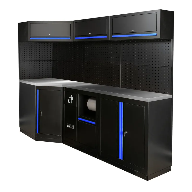 Rabatt SET DI MOBILI MODULARI (22PCS) - BLU SERIE589B JBM