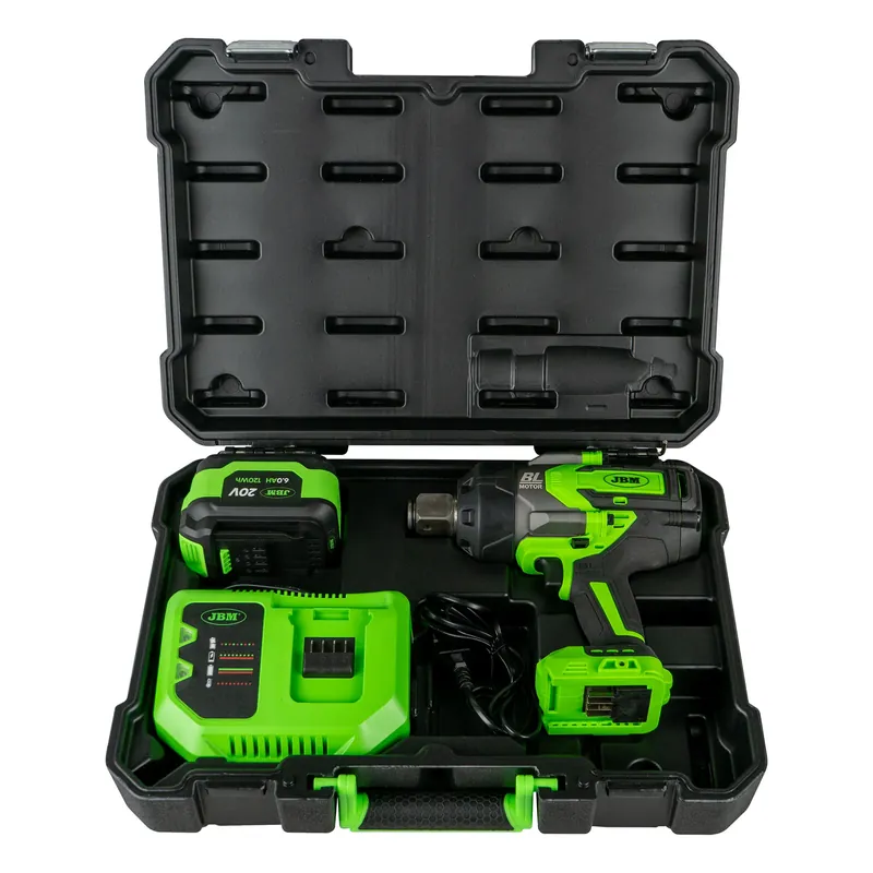 AVVITATORE PNEUMATICO BRUSHLESS A BATTERIA 1" 2300NM CON VALIGETTA 60050C JBM Top-Seller