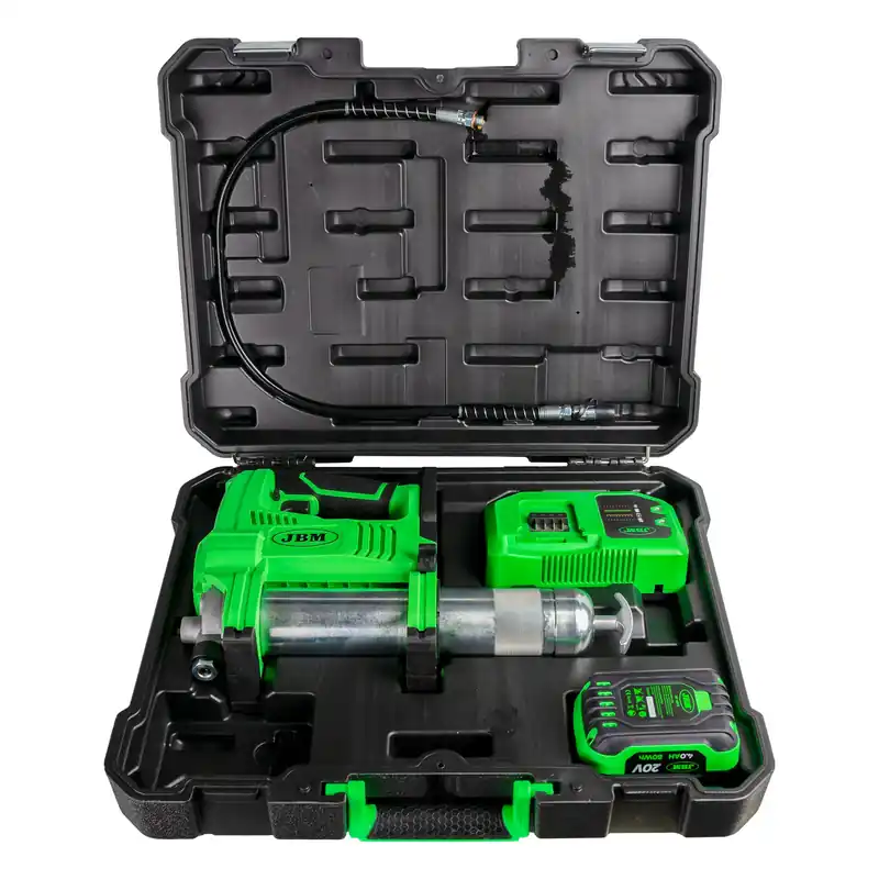 PISTOLA INGRASSATRICE A BATTERIA CON VALIGETTA 60038C JBM Geprüft
