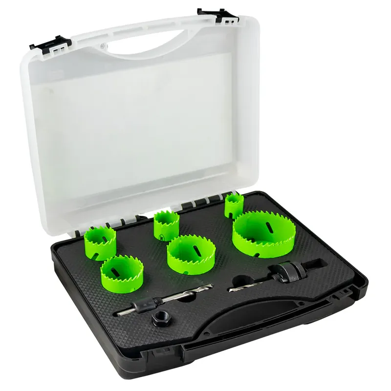 Preisknaller SET DI SEGHE AD ANELLO BIMETALLICHE CON ADATTATORI 53859 JBM